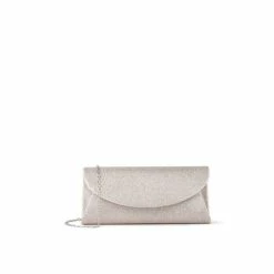 Promo 😍 Paradox London Curve Flap &apos;Dominique&apos; Glitter Clutch Bag For Female 🥰