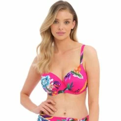 Promo 🔔 Fantasie Halkidiki Underwire Gathered Full Cup 👙 Bikini Top For Female ⭐