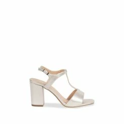 Best reviews of 💯 Paradox London Shimmer 'Emmie' Wide Fit High Block Heel 🩴 Sandals For Female 😍