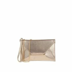 Discount ✔️ Paradox London Shimmer &apos;Drina&apos; Envelope Clutch Bag For Female 🔔