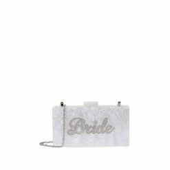 Best Sale ๐คฉ Paradox London Pearl Effect 'Bride' Box Clutch Bag For Female ๐