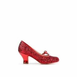 Outlet ๐ฅฐ Paradox London Glitter 'Dottie' Low Heel Court ๐ Shoes For Female ๐ฅฐ