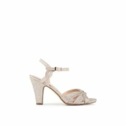 Brand new ⭐ Paradox London Glitter &apos;Kitty&apos; High Heel Ankle Strap 🩴 Sandals For Female 😍