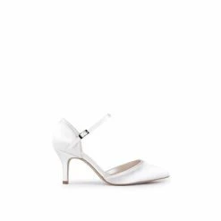 Wholesale ๐ Paradox London Satin 'ALIZ' Mid Heel Two Part Court ๐ Shoes For Female ๐